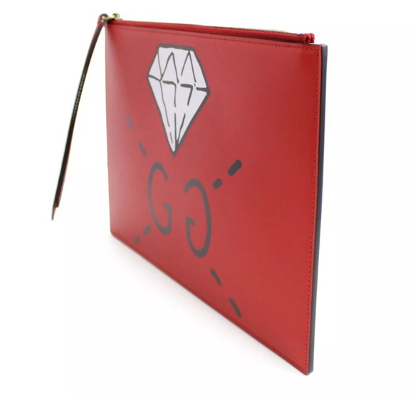 Gucci Ghost Clutch Bag Calfskin - Picture 4 of 10